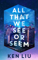 book cover for All That We See or Seem