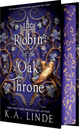 book cover for The Robin on the Oak Throne