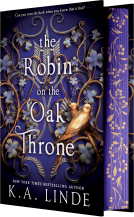 book cover for The Robin on the Oak Throne