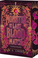 book cover for The Monster and the Last Blood Match