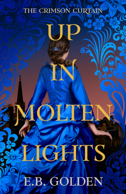 book cover for Up in Molten Lights