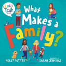 book cover for What Makes a Family?