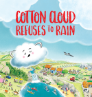 book cover for Cotton Cloud Refuses to Rain
