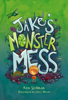 book cover for Jake's Monster Mess