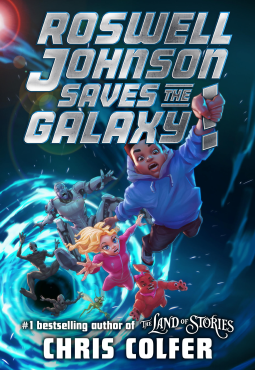 book cover for Roswell Johnson Saves the Galaxy!