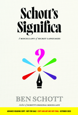 book cover for Schott's Significa