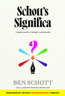 book cover for Schott's Significa