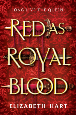 book cover for Red as Royal Blood