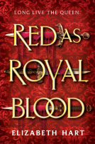 book cover for Red as Royal Blood