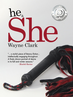 book cover for he & She