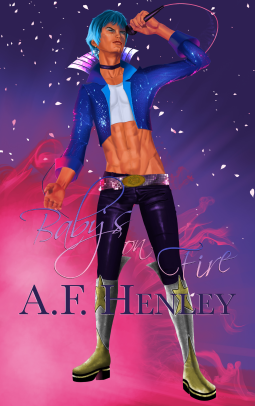 book cover for Baby's on Fire