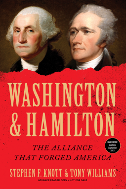 book cover for Washington and Hamilton