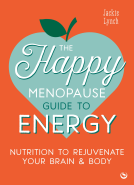 book cover for The Happy Menopause Guide to Energy