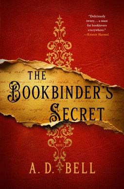 book cover for The Bookbinder's Secret