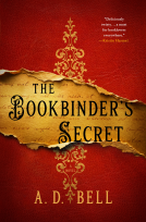 book cover for The Bookbinder's Secret