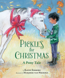 book cover for Pickles for Christmas