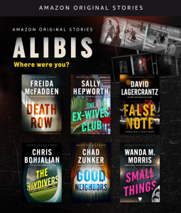 book cover for Alibis collection