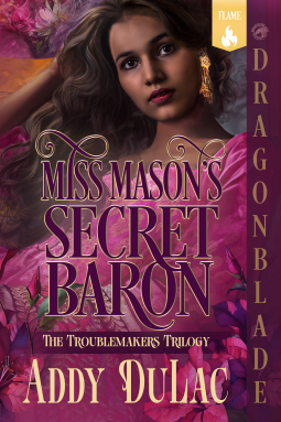 book cover for Miss Mason's Secret Baron