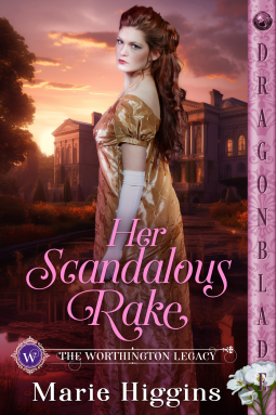 book cover for Her Scandalous Rake