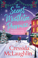 book cover for The Secret Mistletoe Promise