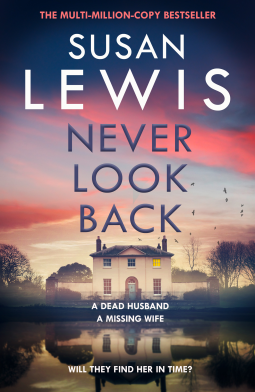book cover for Never Look Back