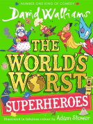 book cover for The World’s Worst Superheroes