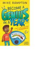 book cover for Become a Genius in a Year