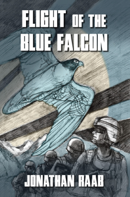 book cover for Flight of the Blue Falcon