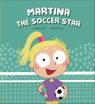 book cover for Martina the Soccer Star