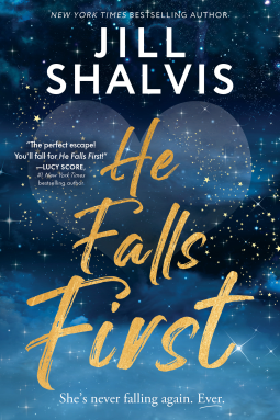 book cover for He Falls First