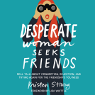 book cover for Desperate Woman Seeks Friends