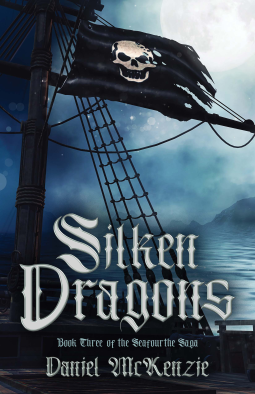 book cover for Silken Dragons