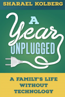 book cover for A Year Unplugged