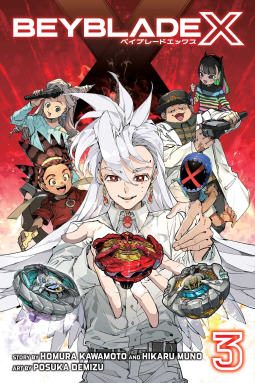 book cover for Beyblade X, Vol. 3