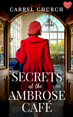 book cover for Secrets at the Ambrose Café