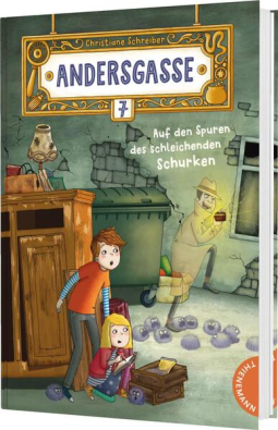 Buchcover für Andersgasse 7 2: Auf den Spuren des schleichenden Schurken