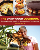 book cover for The Dairy Good Cookbook