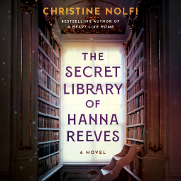 book cover for The Secret Library of Hanna Reeves