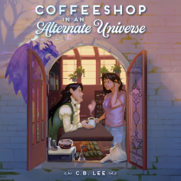 book cover for Coffeeshop in an Alternate Universe