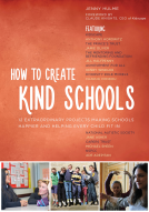 book cover for How to Create Kind Schools