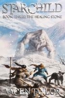book cover for Starchild: The Healing Stone (Starchild #3)