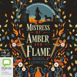 book cover for Mistress of Amber and Flame