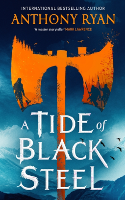 book cover for A Tide of Black Steel