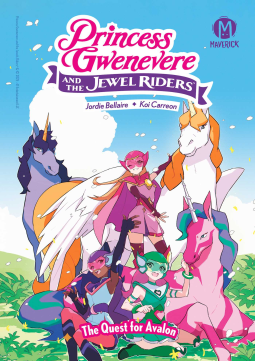 book cover for Princess Gwenevere and the Jewel Riders Vol. 2