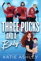 book cover for Three Pucks and a Baby