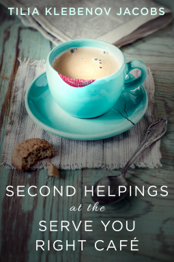 book cover for Second Helpings at the Serve You Right Café