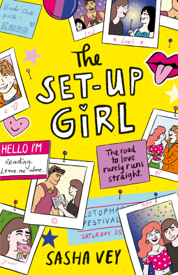 book cover for The Set-Up Girl