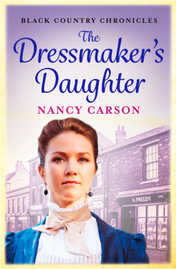 book cover for The Dressmaker’s Daughter
