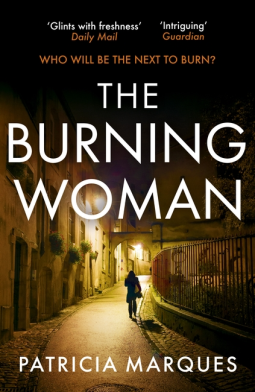 book cover for The Burning Woman