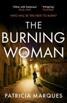 book cover for The Burning Woman